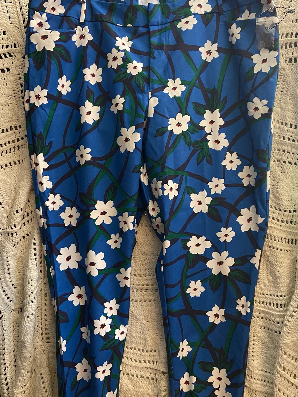 NWT Draper James x Eloquii Floral Ankle Pants Size 22
